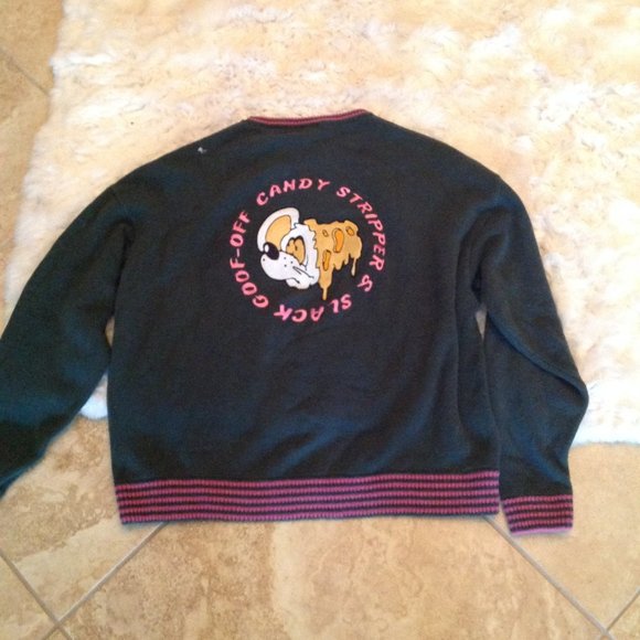 Candystripper sweater OS Oversized - Picture 1 of 5